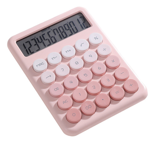 Botón De Calculadora Redondo De Escritorio Con Dígitos Grand