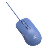 Silencioso Rgb Iluminado Mouse Gamer Com Fio Usb Ergonômico Cor Azul Tiffany 7 Chaves Ergonomia Macro Programável