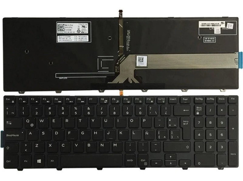 Teclado Dell Inspiron 15 5000 Series 5551 5555 5558 5559