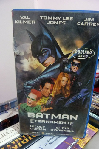 Batman Eternamente (1995) - Val Kilmer Fita Vhs Nacional 