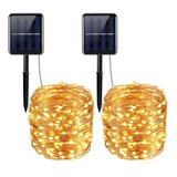 2pc Luces Decorativas Serie Alambre De Cobre 30 M 300 Leds C