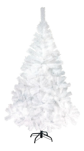 Arbolito Navidad Blanco Tronador De Lujo 2.10m Decoración