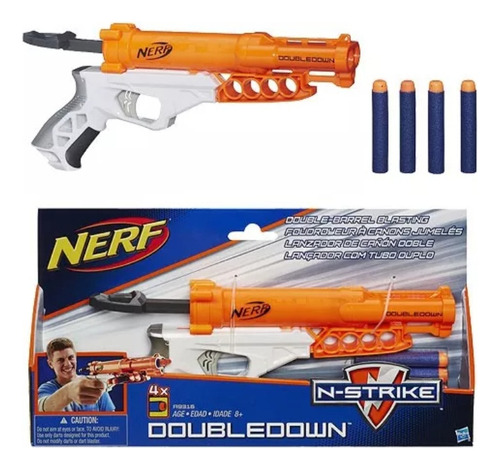 Nerf. Pistola Double.equin.usado