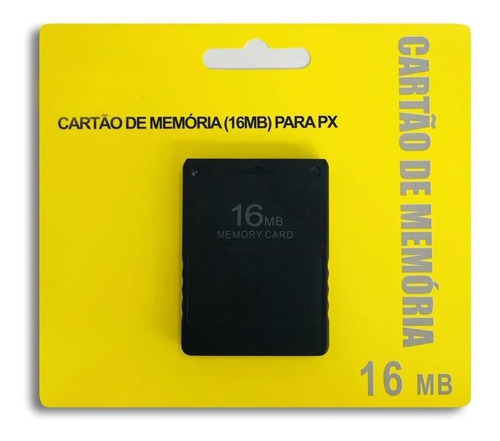 Memory Card 16mb Cartão Memória Jogo Salvar Playstaion 2 Ps2
