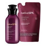 Kit Creme Ameixa Negra Regular + Refil Nativa Spa 400ml