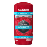 Old Spice Desodorante Zona Roja, Aqua Reef, 2 unidades