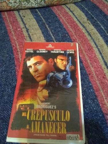 Del Crepusculo Al Amanecer- Robert Rodriguez(vhs)