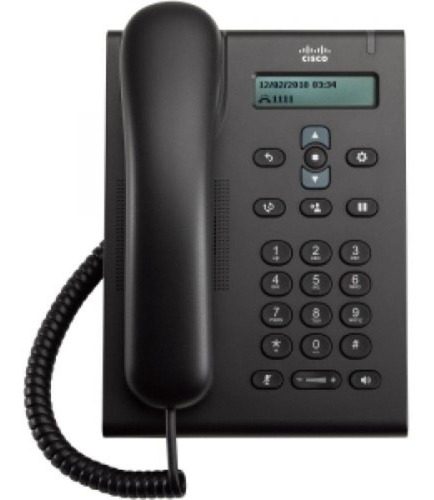 Telefone Ip Cisco Voip Unified Sip Cp-3905 Com Fonte 