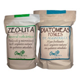 2kg Detox 1k Zeolita Clinpotilolita + 1k Tierra De Diatomeas