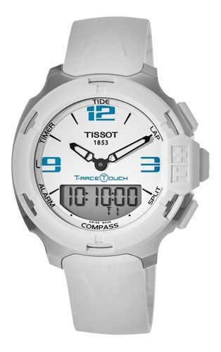 Tissot T-race Touch T0814201701701 Blanco Análogo Digital
