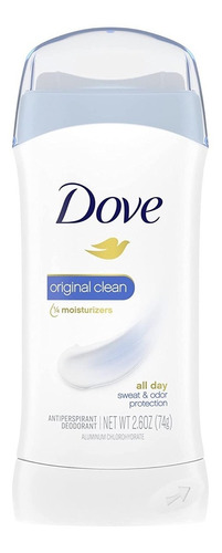 Desodorante Dove Original Clean 24horas Invisible Solid 74g