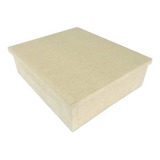 20 Caixas De 15x15x10 Cm Tampa Sapato Mdf Cru