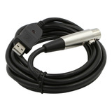 Cable Usb 2.0 De 3 Metros, Cable Usb Macho A Instrumento Xlr