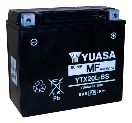 Bateria Moto Ytx20l-bs Btx20l-bs 12v 18ah Yuasa