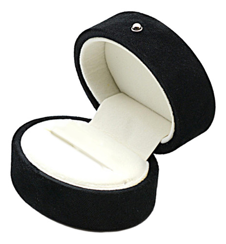 Caja Para Anillos De Boda, Joyero Decorativo, Caja Negro