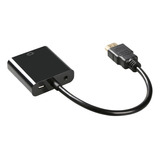 Cable A Vga Monitor Hdtv Digital Audio Converter Para Laptop