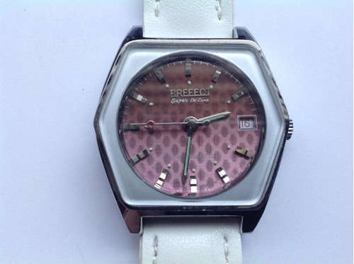 Reloj Prefect Super De Luxe Maquinaria Suiza Cuerda Swatch 