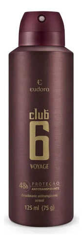 Eudora Club 6 Voyage Desodorante Aerosol