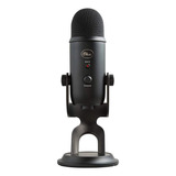 Microp Usb Profesional Blue Yeti Blackout Con Multiples P...
