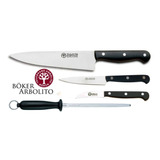 Set Cuchillos Arbolito Chefs-estudiantes 20cm Funda Enroll 6