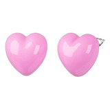 Sevenwell Pendientes De Corazón Grandes Rosas Para Mujer Pen