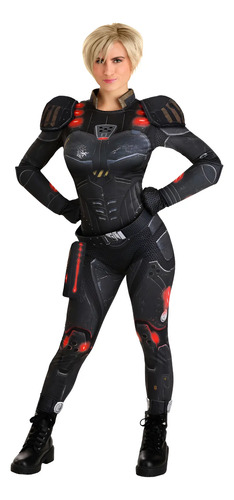 Disfraz De Sargento Tamora Jean Calhoun De Ralph El Demoledor Wreck-it Para Mujer Damas Envio Gratis