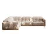 Sillon Sofa Esquinero Minimalista 2.55x1.85 Chenille 