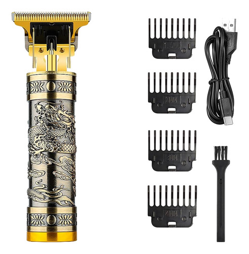 Corta Pelo Barba Corporal Dragon Inalambrica Carga Usb 