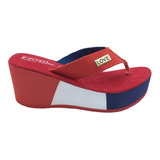 Sandalias Plataformas Para Mujer 195 Multicolor