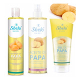 Shampoo De Papa + Aceite De Papa + Gel De Papa, Shelo Nabel.