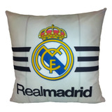 Insignia Real Madrid En Cojín Almohada 45x45 Cm Extra Suave 