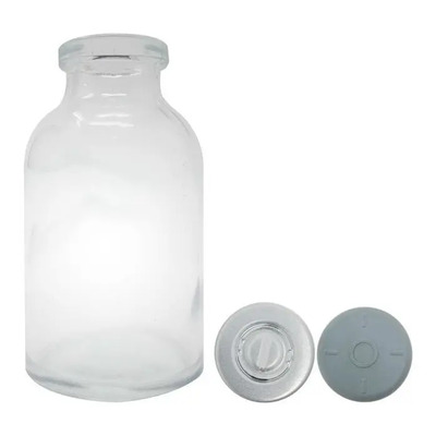 Frascos Vidrio 20ml Leyly Digital 50 Unidades con Tapón Hule Precinto | Envío gratis