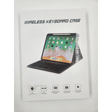 Wireless Keyboard Case Para iPad Color Rosa