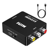 Mini Rca Composite Cvbs Video Audio Converter Adapter