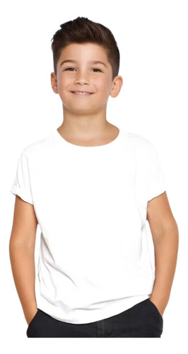 Polera De Algodón Manga Corta De Niños (unisex)