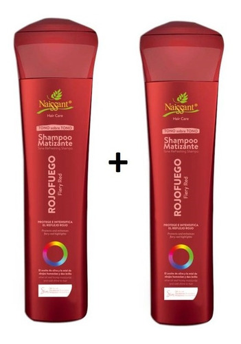 Duo Shampoo Naissant Rojo Fuego - mL a $220