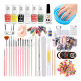 Kit Stamping Super Completo Sello Uñas Decoración Nail Art