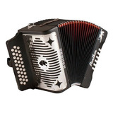 Acordeon Diatonico De 3 Lineas Hohner 3100fb Panther Fbe