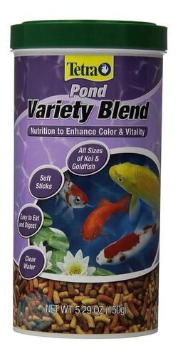 Tetra Pond Variety Blend 150g Alimento P/ Peces Agua Fria