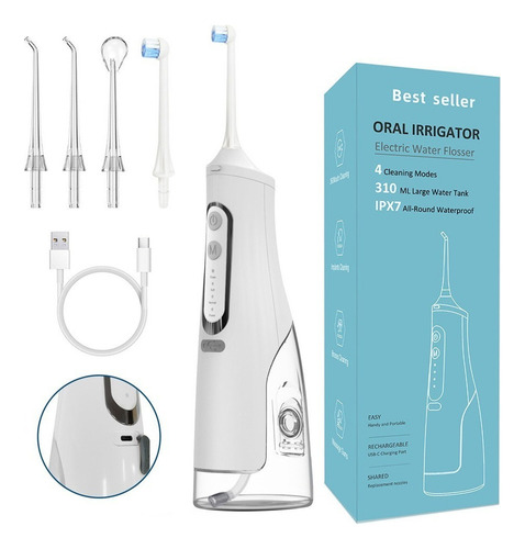 Waterpik Irrigador Oral Fácil De Llevar 300ml Usb