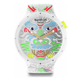 Reloj Pulsera Swatch Dragon Sb05z102 In Cloud