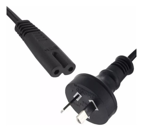 Cable Alimentacion Tipo 8 Interlock 220v Fuente Tv Ps4 Ps3