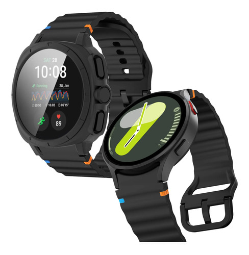 Correa Para Galaxy Watch 7 + Case Ultra + Cristal Templado