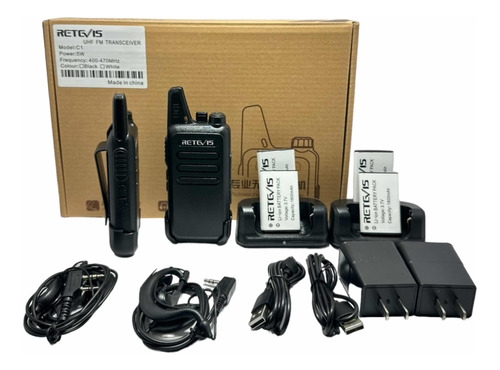 Kit Radios De Comunicación Retevis Combo