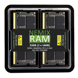 32gb (2x16gb) Ddr4-2666mhz Pc4-21300 1.2v Sodimm Laptop Memo