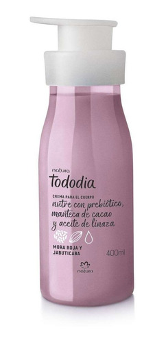 Hidratante Corporal Tododia 400ml Mora Roja Y Jabuticaba