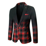 Chaqueta N Para Hombre, Blusa Formal Con Estampado De Invier