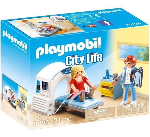 Playmobil 70196 City Life Sala De Radiografia Radiologo