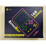 Retro Boy Level Up 168 Juegos En Caja Impecable Con Cable Av