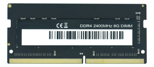 Memoria Ram 8gb Ddr4 Pc4-19200 260p 2400mhz Sodimm 1.2v